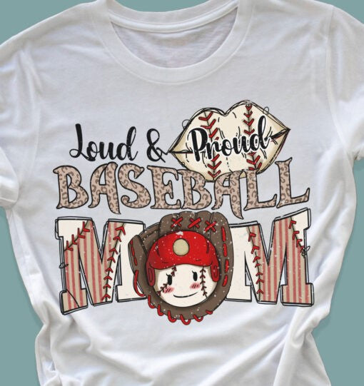 Loud and Proud Baseball/Softball Mom Collection