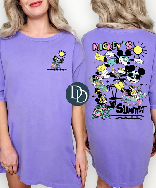 Mick Summer Beach (Pocket/Back)