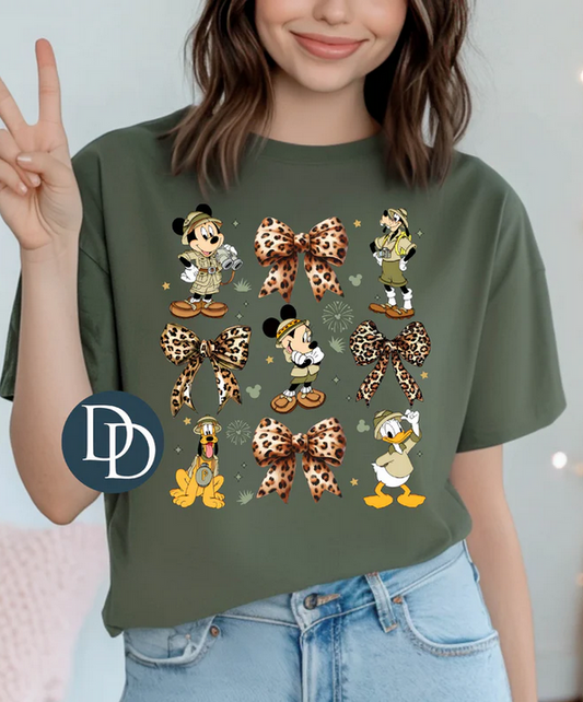 Mick and Friends Safari Bows