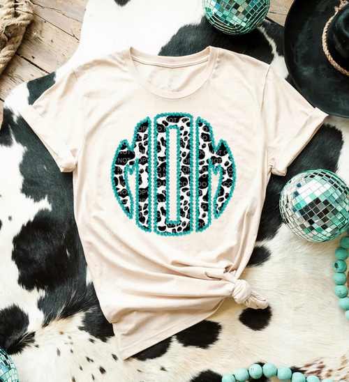 Mom Cow Print