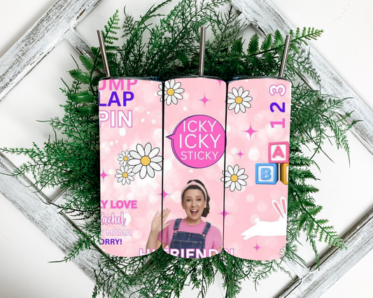 Ms. Rachel Sublimation Tumbler