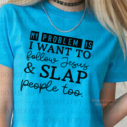 My Problem Is Black Font