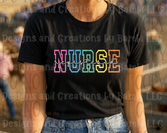 Neon Font Nurse