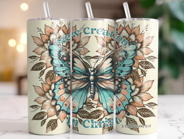 New Creation in Christ Sublimation Tumbler