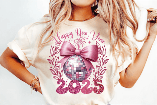 New Year 2025 Mirror Disco Ball