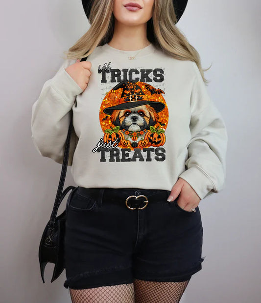 No Tricks Just Treats Shih Tzu