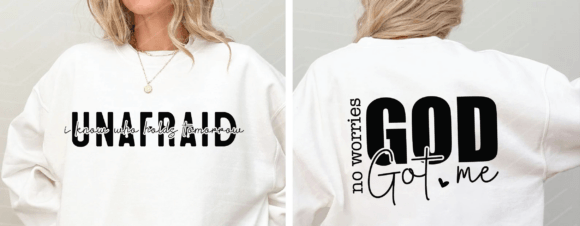 Unafraid- GOD Got Me (Front/Back)