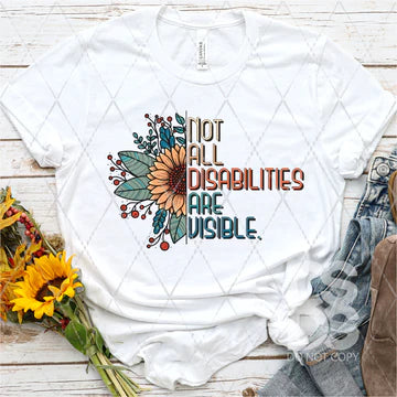 Not All Disabilities Are Visible