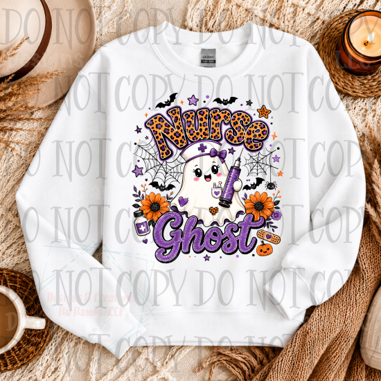Nurse Ghost Purple and Orange
