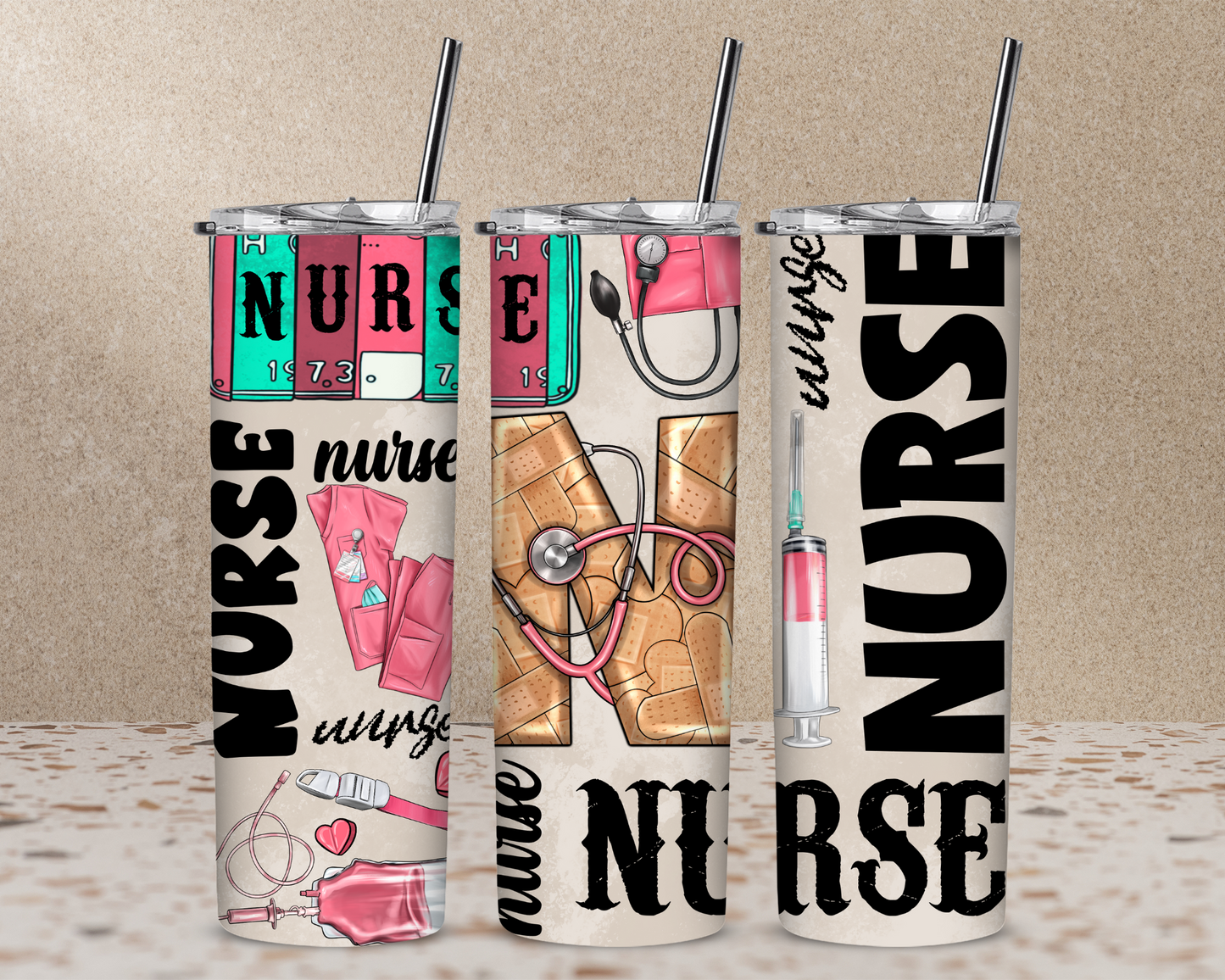 Nurse- Nurse-Nurse Tumbler