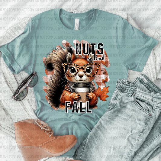 Nuts About Fall Plaid
