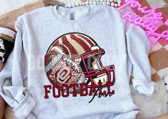 Bling Football Helmet (College) Collection