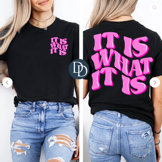 It Is What It Is (Pocket/Back)