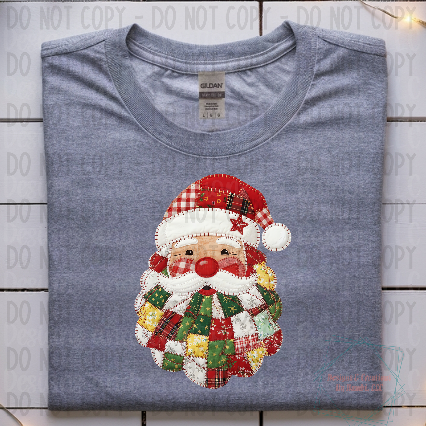 Patchwork Santa