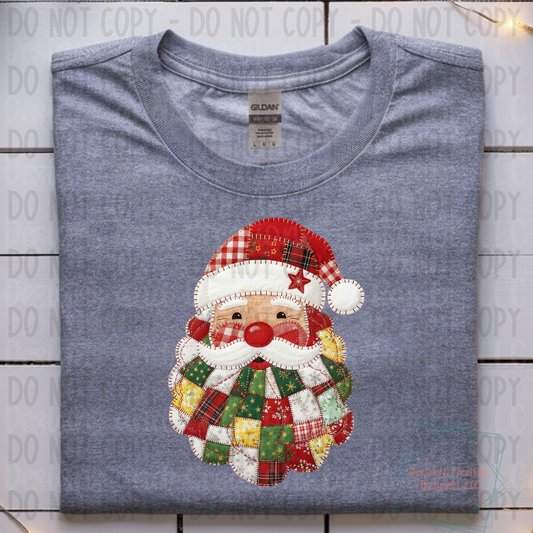 Patchwork Santa