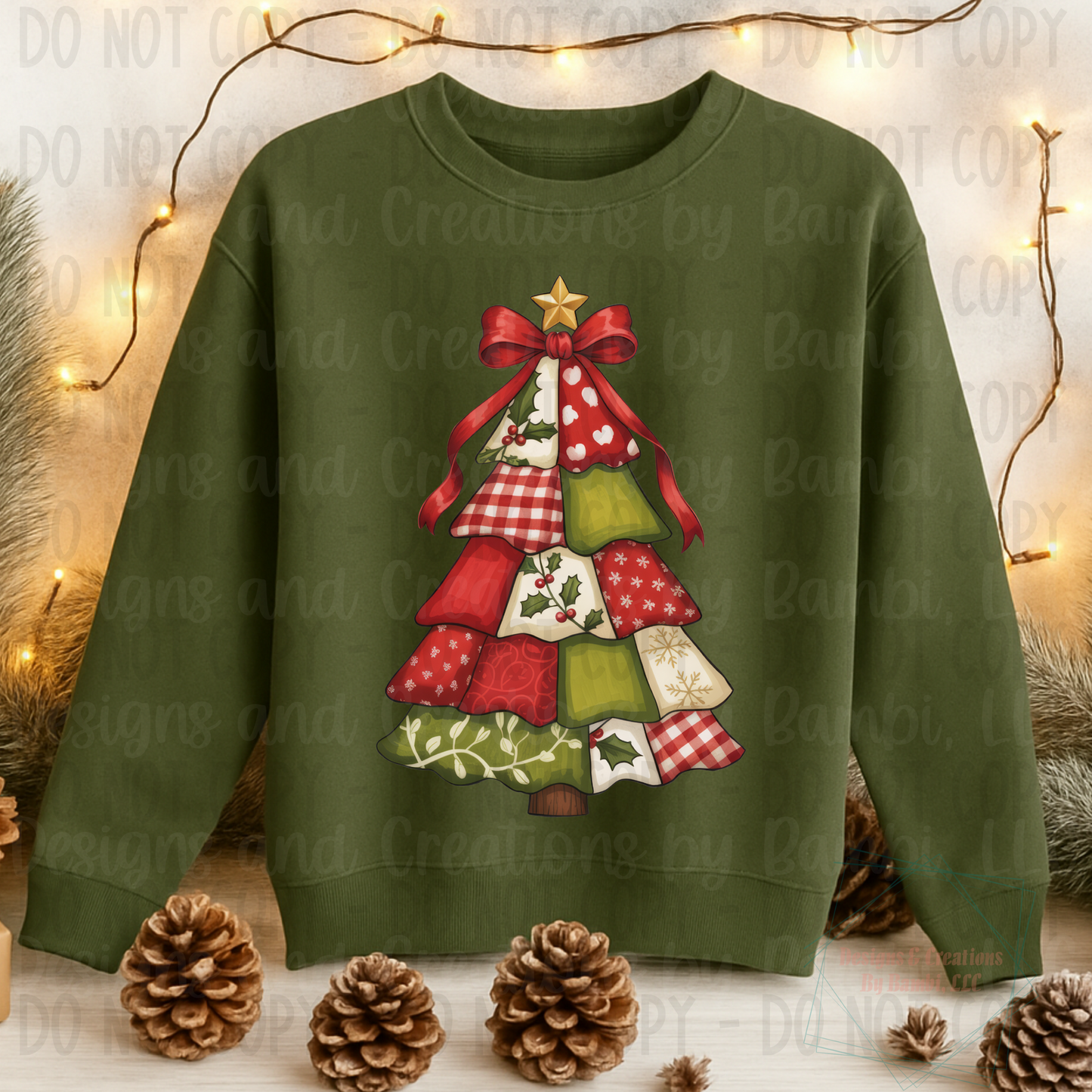 Patchwork Christmas Tree Collection