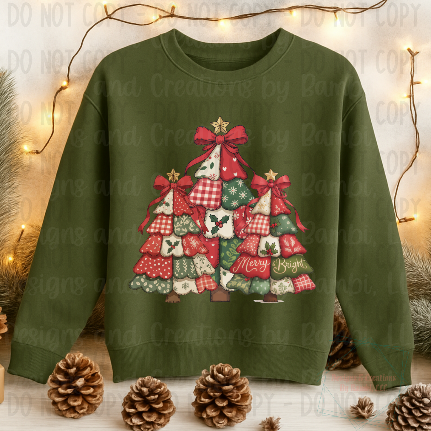 Patchwork Christmas Tree Collection