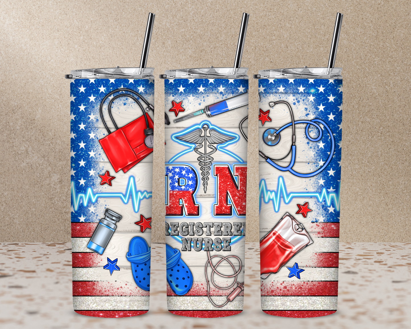 Patriotic RN Tumbler