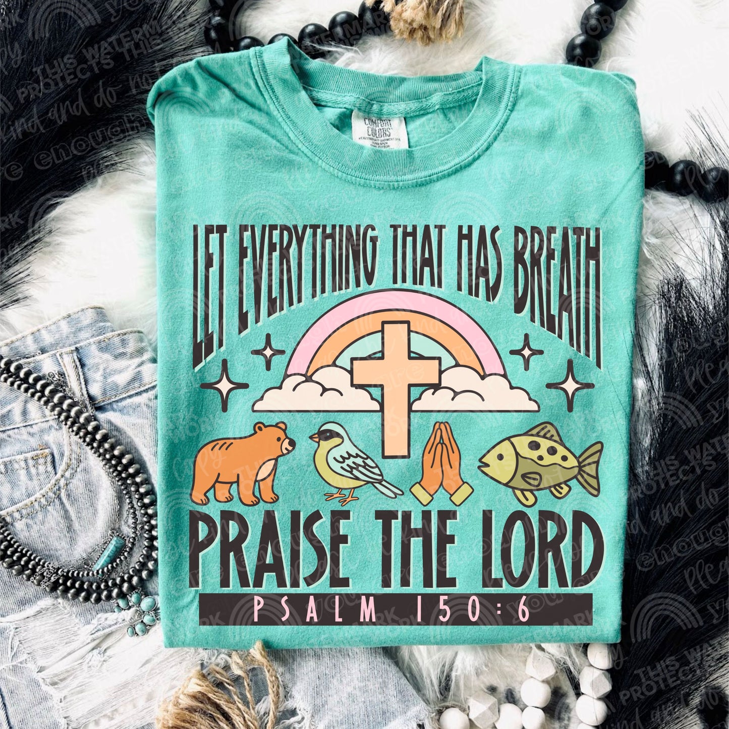 Praise The Lord Black Font
