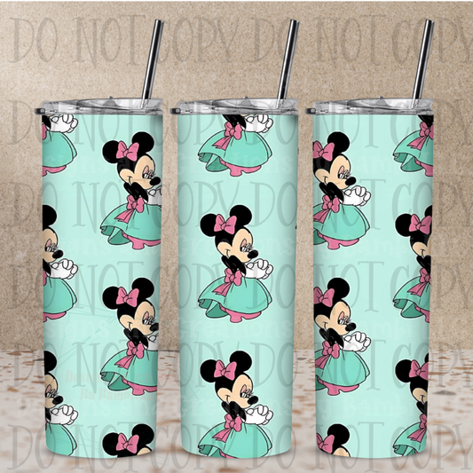 20oz Sublimation Praying Minnie Tumbler
