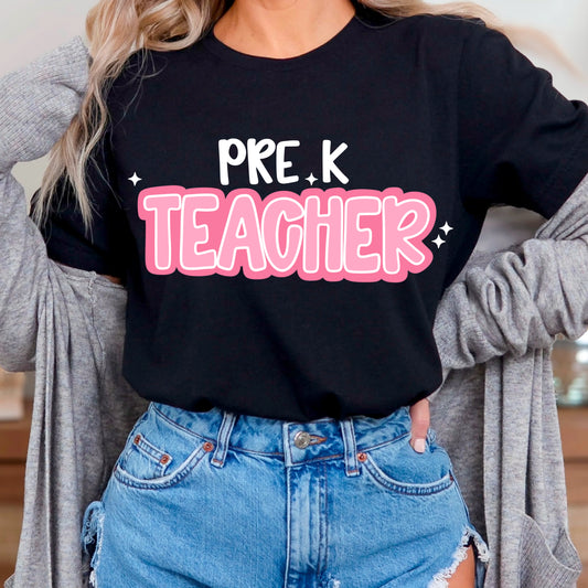 Grade Teacher Pink Collection