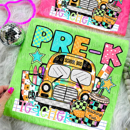 Grade Teacher Bus Collection