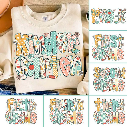 Preppy Floral Grade Collection