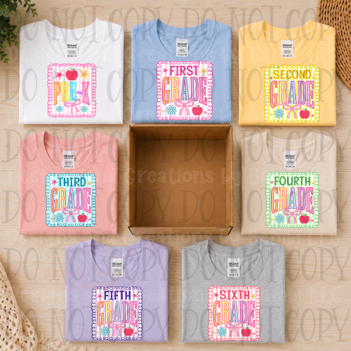 Preppy Striped Grade School Collection