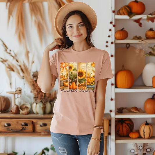 Pumpkin Season Brush Strokes (Black Font)