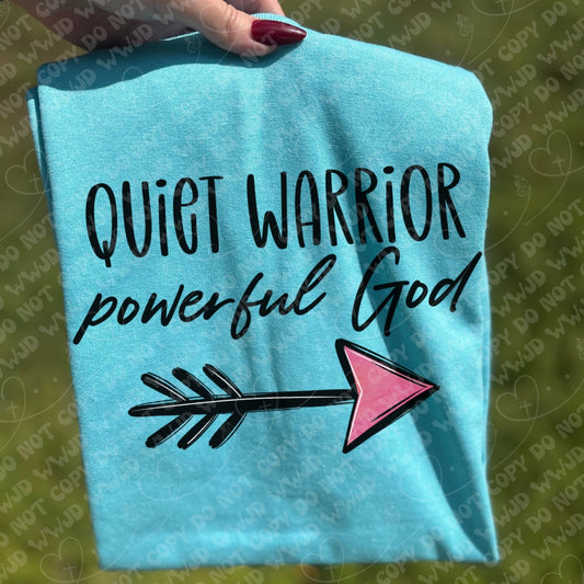Quiet Warrior Powerful God