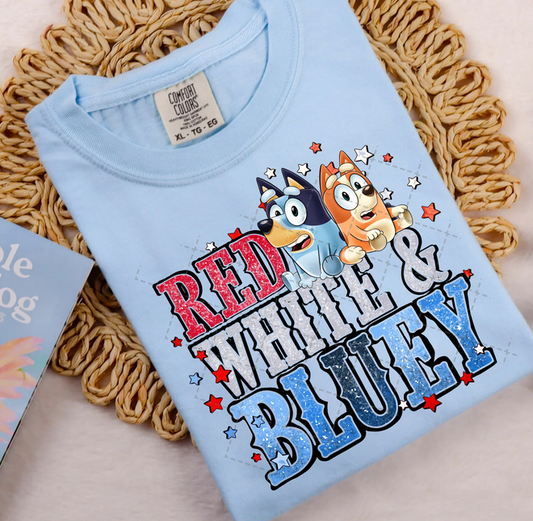 Red, White, and Bluey