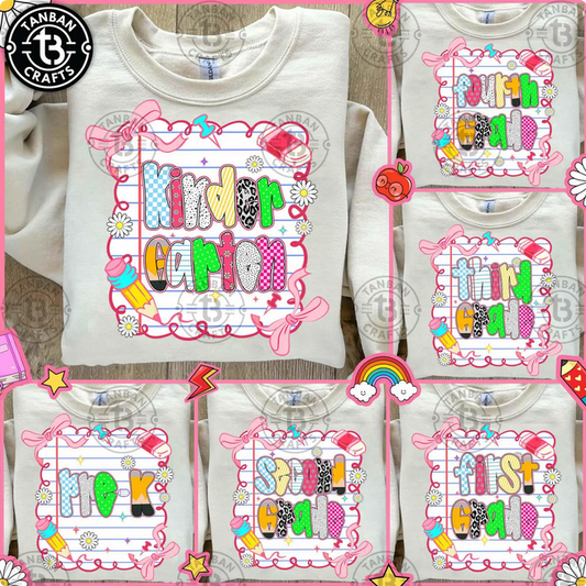 Retro Back To School Collection