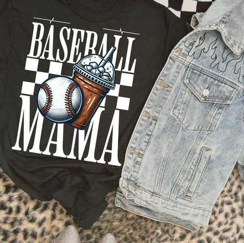 Retro Baseball Mama