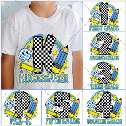 Retro Boys Grade with Smiley Collection