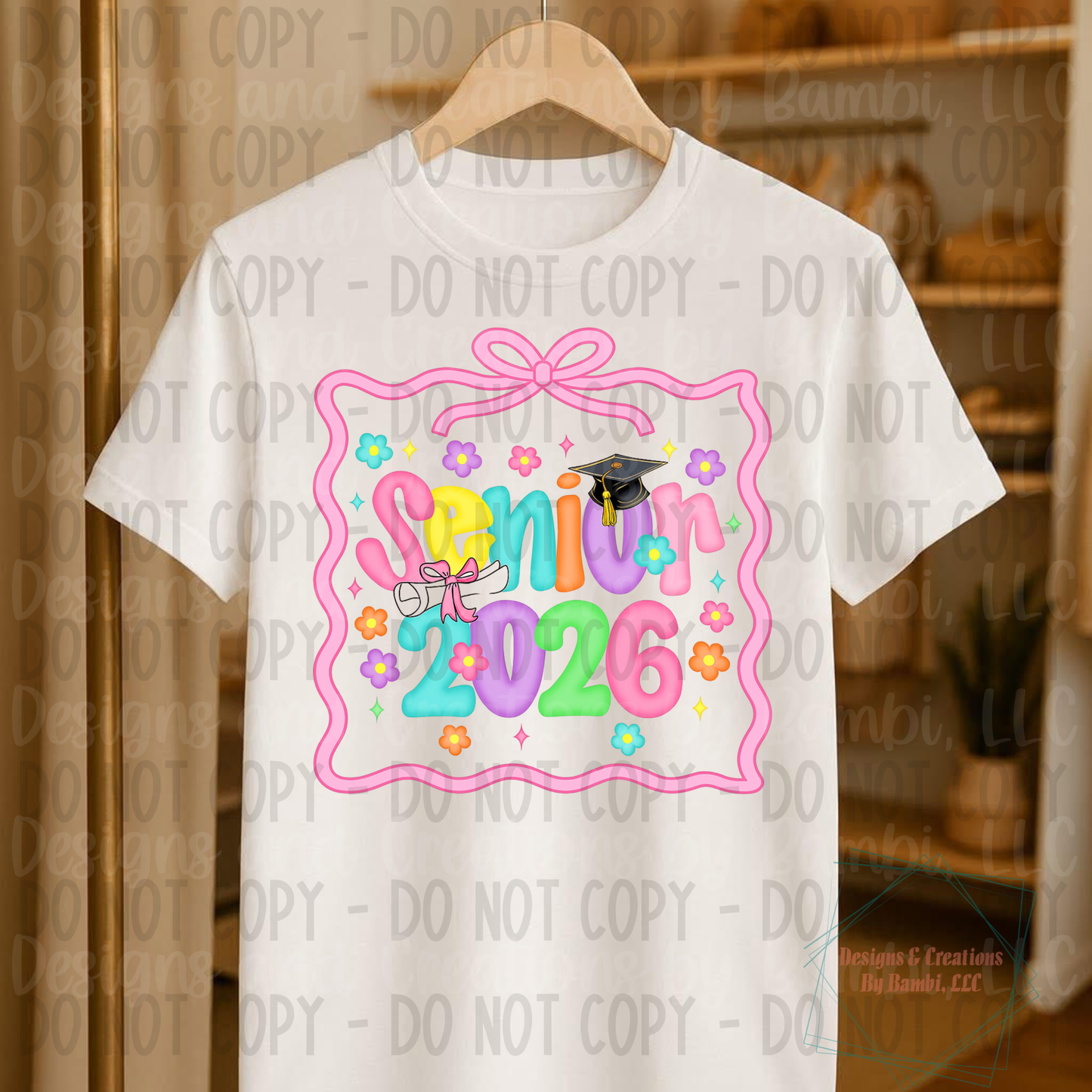 Senior 2026 Retro Font