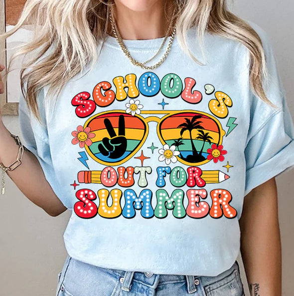 School's Out for Summer Retro Style