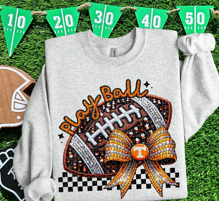 Faux Sparkle Football Collection (College)