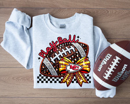 Faux Sparkle Football Collection (NFL)