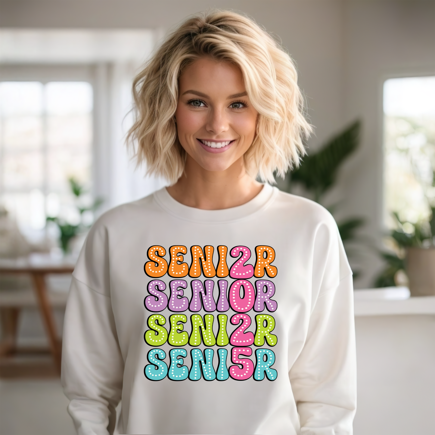 Senior 2025 with Dalmation Dots