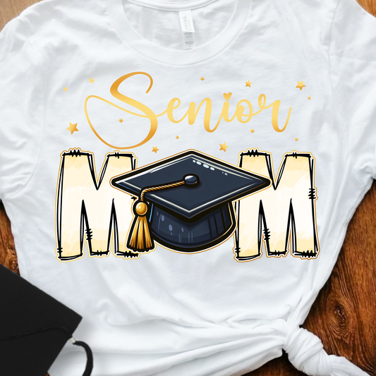 Senior Mom with Cap