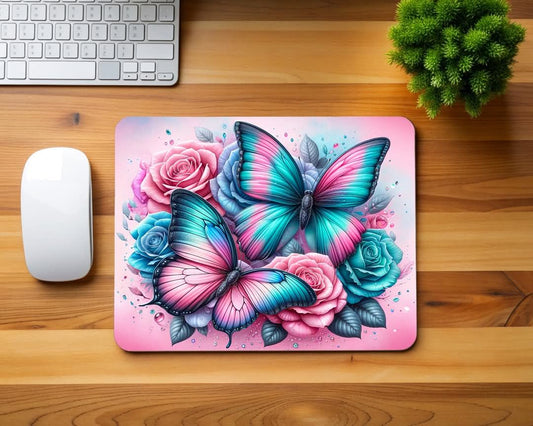 Set of Butterflies Mouse Pad