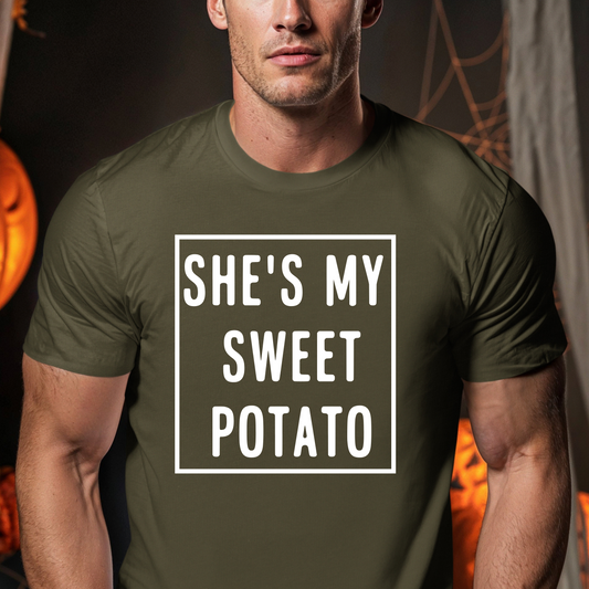 She's My Sweet Potato- Yes I Am Collection (Black/White Ink)