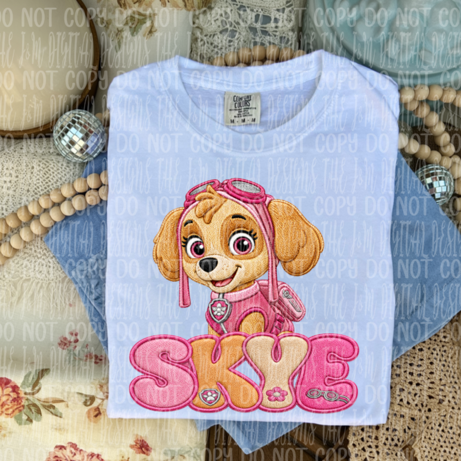 Faux Embroidery Skye PP