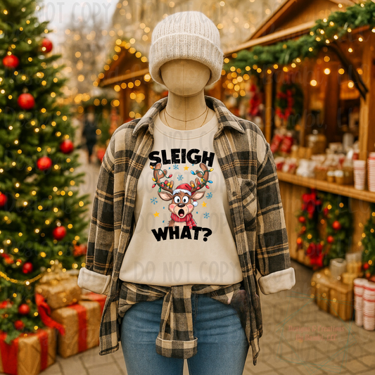 Sleigh What Reindeer
