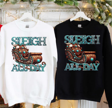 Sleigh All Day Faux Stones