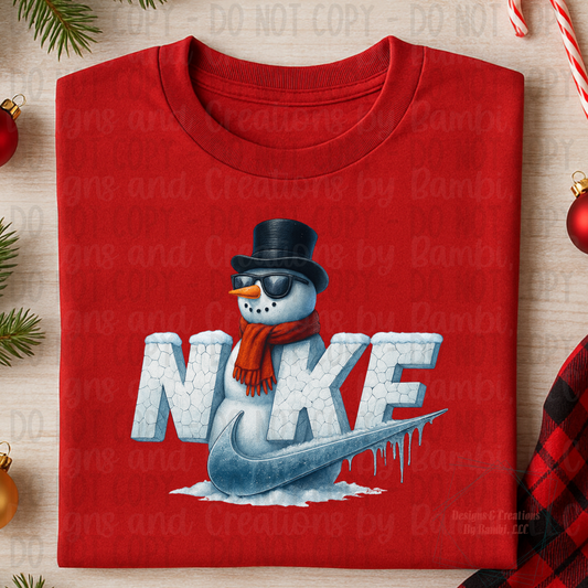 Snowman Swoosh