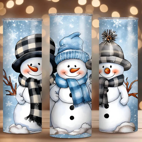 Snowman and Friends 20 oz Sublimation Tumbler