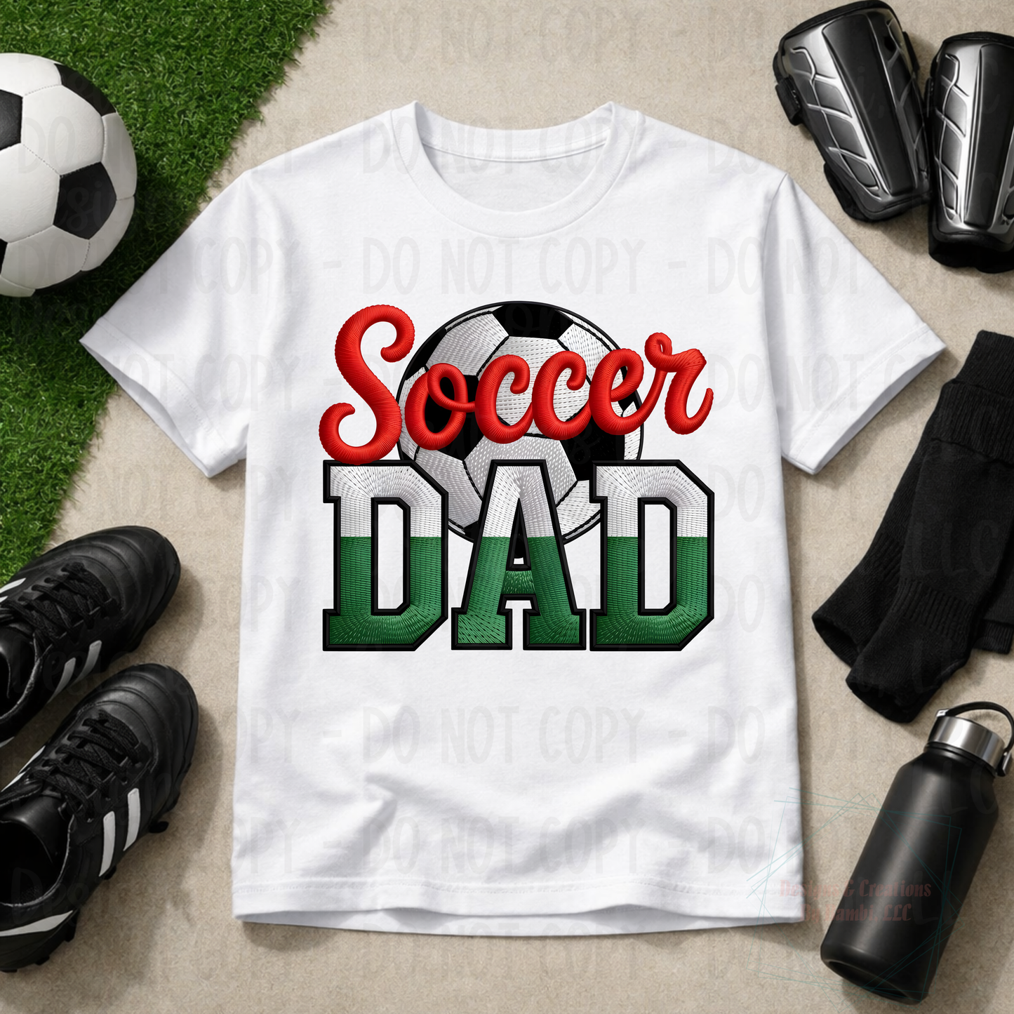 Soccer Dad with Green