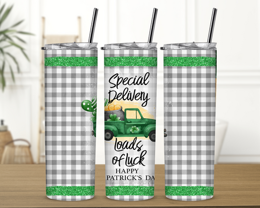 Special Delivery with Loads of Luck 20 oz Tumbler