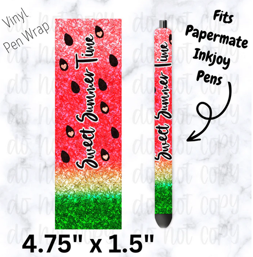 Sweet Summer Time Watermelon Ink Joy Pens